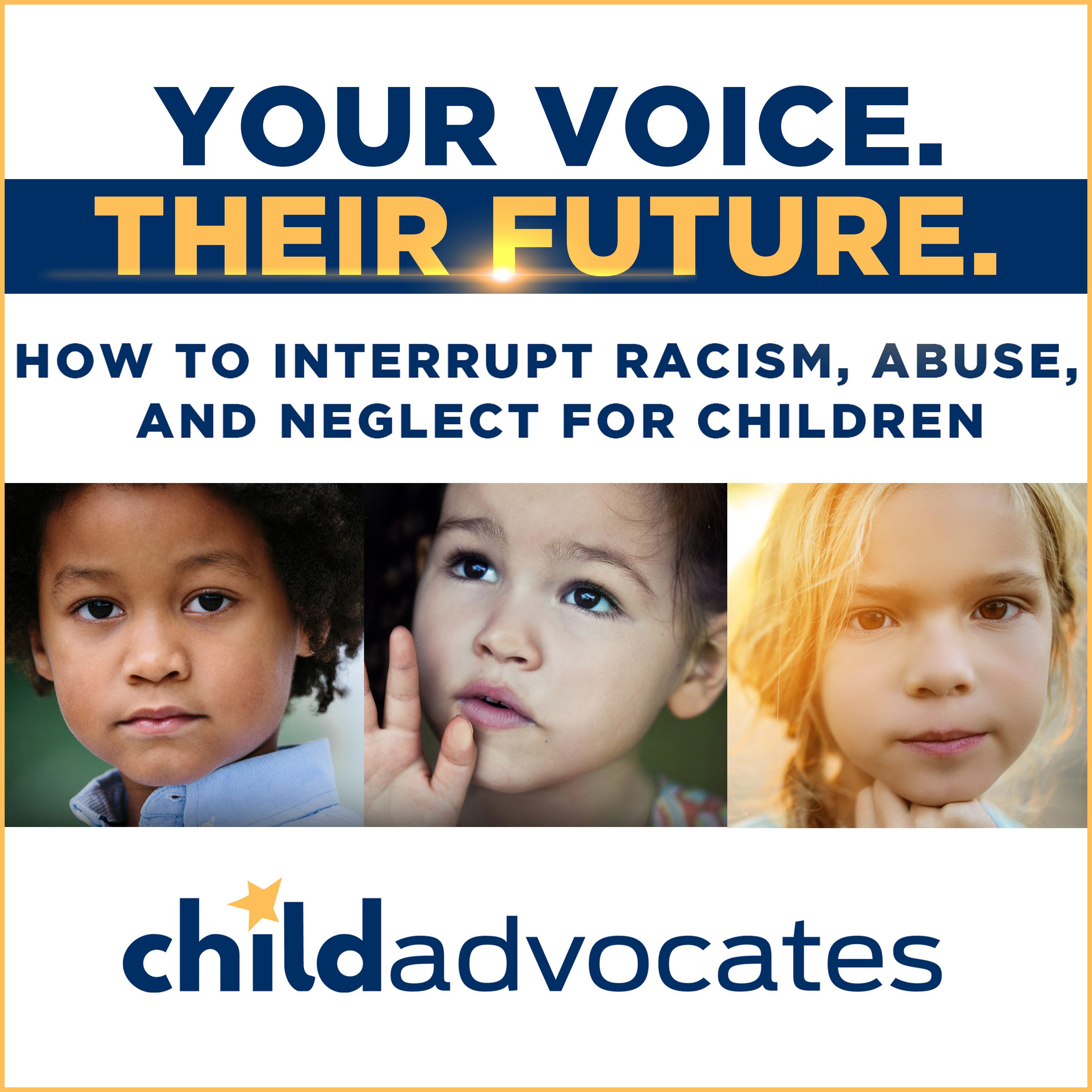 Your Voice. Their Future.